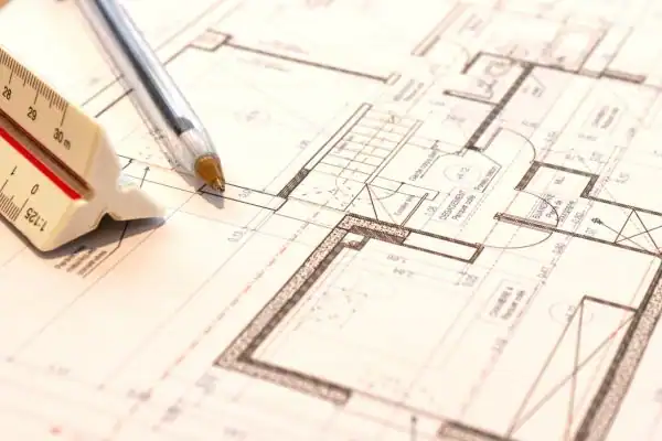 Image of architect Bury St Edmunds drawings